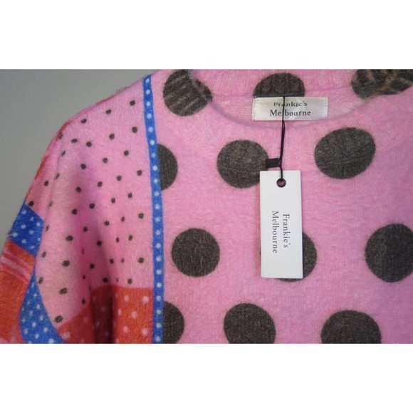 FRANKIES MELBOURNE - quirky jumper - one size - new with tags - Picture 4 of 8